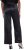 Ulla Popken Rhinestone Detail Comfort Waist Pants Black - Teksad & Püksid Suuremates Suurustes – Plus Size - 