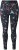 Ulla Popken Quick Drying Celestial Print Sport Leggings Black - Teksad & Püksid Suuremates Suurustes – Plus Size - 