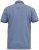 D555 Talbot Pique with Jacquard Collar Polo Shirt Blue - Polosärgid - Meeste suured polosärgid 2XL – 8XL