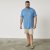 North Latitude 61128 Superflex Pikeepolosärk Sinine - Polosärgid - Meeste suured polosärgid 2XL – 8XL