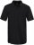 JP1880 702560 Puuvillane pikee polosärk Must - Polosärgid - Meeste suured polosärgid 2XL – 8XL