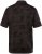 JP1880 Pique with All-over Print Polo Shirt TALL Black - TALL polosärgid - 