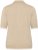 Kaffe Curve Lizzy Contrast Knitted Polo Feather Grey Melange - Polosärgid - 