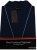 Espionage PJ091 Lightweight Bathrobe Navy - Hommikumantlid/käterätikud - Meeste Hommikumantlid Suured Suurused