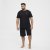 North Latitude Pyjama Shorts Black - Pidžaama/Loungewear - Meeste Pidžaamad Suured Suurused