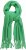 Ulla Popken Trendy Boucle Yarn Fringe Knit Scarf Green - Aksessuaarid - 