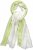 Ulla Popken Ombre Linen Blend Scarf Lime Green - Aksessuaarid - 
