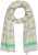 Ulla Popken Glitter Effect Scarf Lime - Aksessuaarid - 