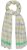 Ulla Popken Glitter Effect Scarf Lime - Aksessuaarid - 