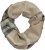 Ulla Popken Plaid Infinity Scarf Brown - Aksessuaarid - 