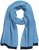 Ulla Popken Two Tone Knit Scarf Light Cornflower - Aksessuaarid - 