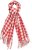 Ulla Popken Houndstooth Fringed Hem Scarf Salsa - Aksessuaarid - 