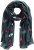 Ulla Popken Love Lightweight Scarf Navy - Aksessuaarid - 