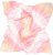 Ulla Popken Square Tie Dye Scarf Light Pink - Aksessuaarid - 