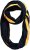 Ulla Popken Neon Stripe Infinity Scarf Navy - Aksessuaarid - 