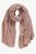 Ulla Popken Heather Knit Wool Blend Scarf Dark Pink - Aksessuaarid - 