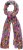 Ulla Popken Pepper Print Scarf Coral - Aksessuaarid - 