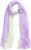 Ulla Popken Fringed Ombre Scarf Pistachio - Aksessuaarid - 