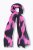 Ulla Popken Two Tone Fringed Hem Scarf Bold Pink - Aksessuaarid - 