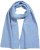 Ulla Popken Ribbed Knit Scarf Blue - Aksessuaarid - 