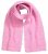Ulla Popken Ribbed Knit Scarf Dark Pink - Aksessuaarid - 