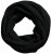 Ulla Popken Knit Infinity Scarf Black - Aksessuaarid - 