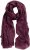 Ulla Popken Silk Scarf Aubergine - Aksessuaarid - 