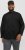 Motley Denim Big Sizes for Men Jack & Jones JOE Shirt Long Sleeve Plain Casual Black