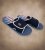 D555 DRAKE Slippers With Velcro Fastening Navy - Meeste jalatsid 40-52 - 