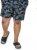 D555 DRAKE Slippers With Velcro Fastening Navy - Meeste jalatsid 40-52 - 