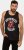 JP1880 Rolling Stones Graphic Band Tank Top Black - T-särgid - Suured T-särgid 2XL – 14XL