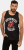 JP1880 Rolling Stones Graphic Band Tank Top Black - T-särgid - Suured T-särgid 2XL – 14XL