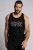 JP1880 AC/DC Graphic Comfort Fit Band Tank Top Black - T-särgid - Suured T-särgid 2XL – 14XL