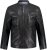 JP1880 Biker Style Leather Jacket Black - Jakid ja joped - Joped, suured suurused: 2XL – 12XL