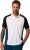 JP1880 FLEXNAMIC® QuickDry Tennis Polo Black-White-Blue - Spordiriided & outdoor - Suured suurused meeste spordiriided