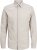 Jack & Jones Breeze Linen Blend Long Sleeve Shirt Crockery - Särgid - Meeste suured särgid 2XL – 8XL