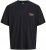 Jack & Jones Botaniq Crew Neck T-Shirt Black - T-särgid - Suured T-särgid 2XL – 14XL