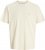 Jack & Jones Almeria Back Print T-Shirt Antique White - T-särgid - Suured T-särgid 2XL – 14XL
