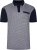 Kam Jeans 5518 Smart Mini Geo-Print Polo Navy - Polosärgid - Meeste suured polosärgid 2XL – 8XL