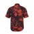 JP1880 Shirt Short Sleeve Linen Blend Red - Särgid - Meeste suured särgid 2XL – 8XL