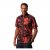 JP1880 Shirt Short Sleeve Linen Blend Red - Särgid - Meeste suured särgid 2XL – 8XL