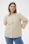 Kaffe Curve Josa Shirt Feather Grey Stripe - Triiksärgid - 