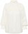 Kaffe Curve Jessa Shirt Long Sleeve White - Triiksärgid - 