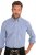 JP1880 Shirt Traditional Checked Long Sleeve Blue - Särgid - Meeste suured särgid 2XL – 8XL
