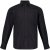 JP1880 Shirt Business Kent Collar Long Sleeve Black TALL - MEESTERIIDED MT-6XLT - Pikad meeste riided