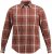 JP1880 Shirt Long Sleeve Checked Dark Orange TALL - MEESTERIIDED MT-6XLT - Pikad meeste riided