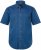 JP1880 Shirt Denim Short Sleeve Blue TALL - MEESTERIIDED MT-6XLT - Pikad meeste riided