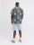 Jack & Jones Honolulu Short Sleeve Resort Shirt Black - Särgid - Meeste suured särgid 2XL – 8XL