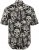 JP1880 Skull Pattern Jersey Short Sleeve Shirt Black - Särgid - Meeste suured särgid 2XL – 8XL