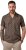JP1880 Boxy Cuba Short Sleeve Shirt Brown - Särgid - Meeste suured särgid 2XL – 8XL